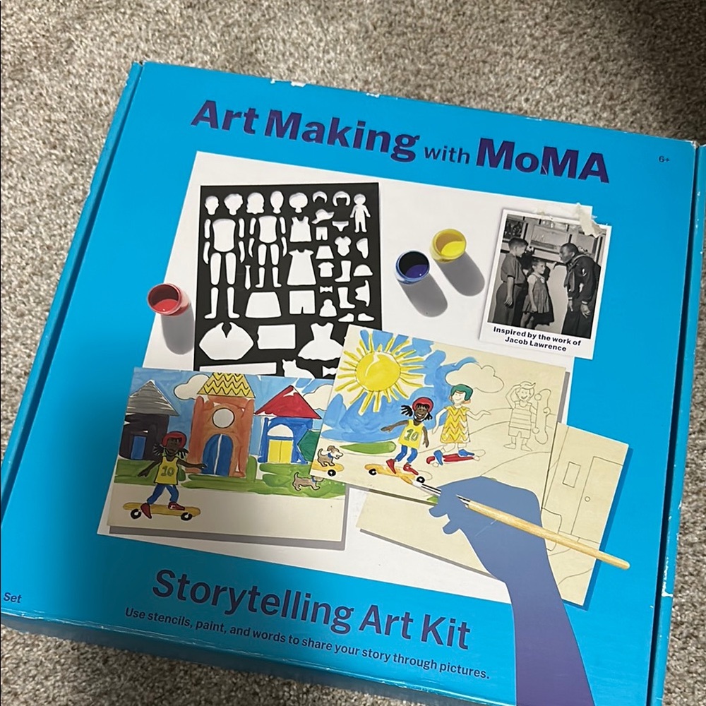 MoMA Storytelling Art Kit - Blue